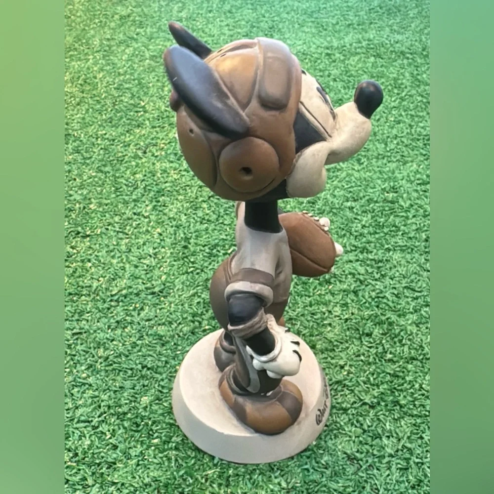 Disney Mickey Mouse Football Cake Topper - Brown and Black